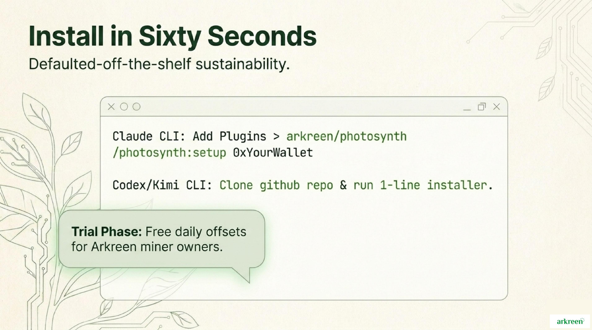 Install in Sixty Seconds